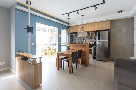 Apartamento para alugar com 57m², 1 quarto e 1 vaga Apartamento para alugar com 57m², 1 quarto e 1 vagaSala