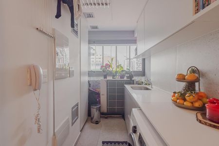 Apartamento à venda com 124m², 3 quartos e 2 vagasCozinha e Área de Serviço