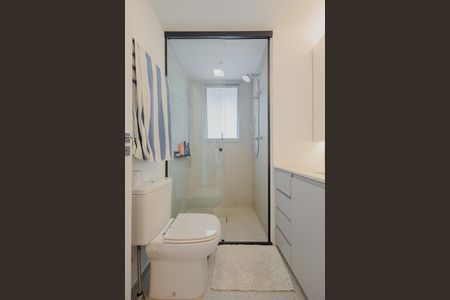 Apartamento à venda com 124m², 3 quartos e 2 vagasBanheiro da Suíte 2