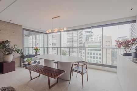 Apartamento à venda com 124m², 3 quartos e 2 vagasSala