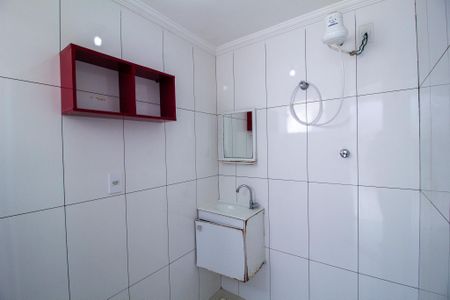 Studio para alugar com 30m², 1 quarto e 1 vaga Studio para alugar com 30m², 1 quarto e 1 vagaBanheiro
