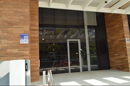 Apartamento para alugar com 40m², 1 quarto e 1 vagaFachada + Plaquinha