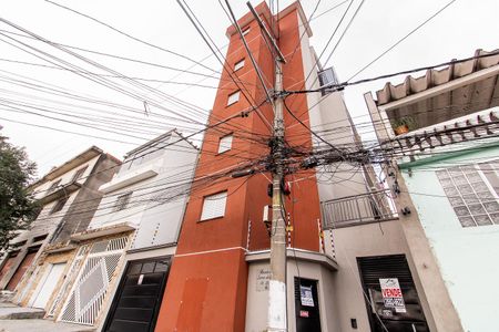 Apartamento para alugar com 35m², 2 quartos e 1 vaga Apartamento para alugar com 35m², 2 quartos e 1 vagaFachada + Placa