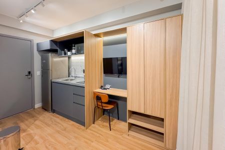 Studio à venda com 26m², 1 quarto e sem vagaStudio