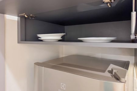 Studio à venda com 26m², 1 quarto e sem vagaCozinha