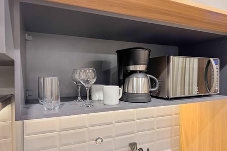 Studio à venda com 26m², 1 quarto e sem vagaCozinha