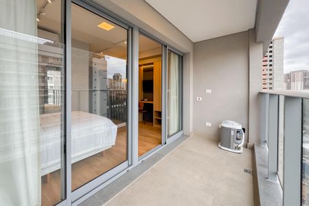 Studio à venda com 26m², 1 quarto e sem vagaVaranda