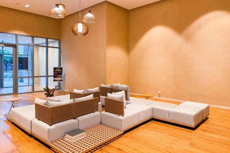 Studio à venda com 26m², 1 quarto e sem vagaHall social