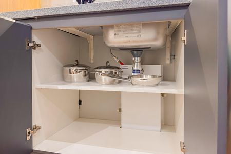 Studio à venda com 26m², 1 quarto e sem vagaCozinha