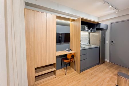 Studio à venda com 26m², 1 quarto e sem vagaStudio