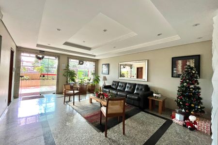 Apartamento à venda com 200m², 2 quartos e 3 vagasHall social