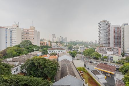 Studio à venda com 28m², 1 quarto e sem vagaVista - Varanda - Studio