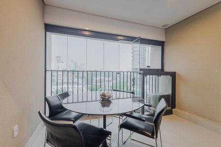 Studio à venda com 28m², 1 quarto e sem vagaVaranda - Studio