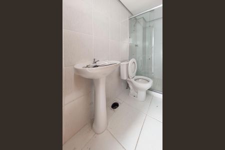 Apartamento à venda com 58m², 3 quartos e 1 vaga Apartamento à venda com 58m², 3 quartos e 1 vagaBanheiro do Espaço Gourmet