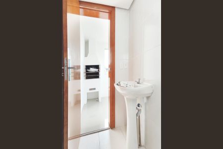 Apartamento à venda com 58m², 3 quartos e 1 vaga Apartamento à venda com 58m², 3 quartos e 1 vagaBanheiro do Espaço Gourmet