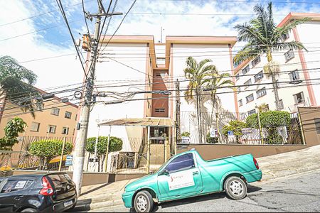 Apartamento à venda com 65m², 2 quartos e 1 vagaFachada e placa