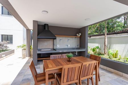 Apartamento para alugar com 40m², 2 quartos e 1 vaga Apartamento para alugar com 40m², 2 quartos e 1 vagaÁrea comum - Churrasqueira
