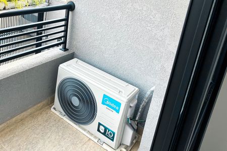 Studio à venda com 37m², 1 quarto e sem vagaVaranda
