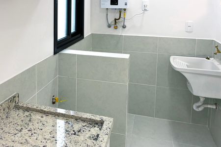 Studio à venda com 37m², 1 quarto e sem vagaCozinha