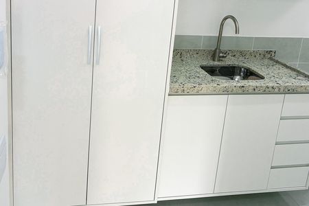 Studio à venda com 37m², 1 quarto e sem vagaCozinha