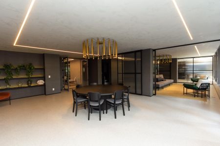 Studio para alugar com 27m², 1 quarto e sem vagaÁrea comum - Salão de festas