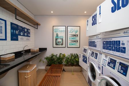 Apartamento para alugar com 39m², 2 quartos e sem vaga Apartamento para alugar com 39m², 2 quartos e sem vagaLavanderia