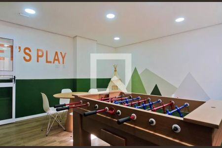 Apartamento para alugar com 38m², 2 quartos e sem vaga Área comum -  Sala de Jogos