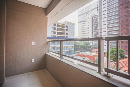 Studio para alugar com 27m², 1 quarto e sem vagaVaranda