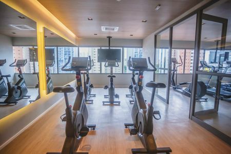 Studio para alugar com 27m², 1 quarto e sem vagaÁrea comum - Academia