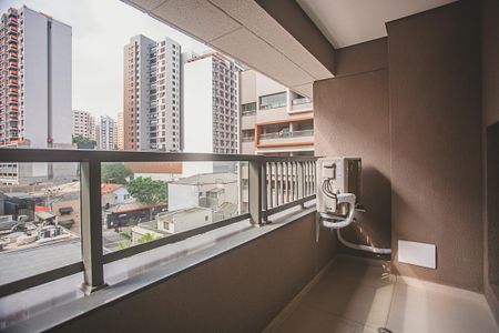Studio para alugar com 27m², 1 quarto e sem vagaVaranda