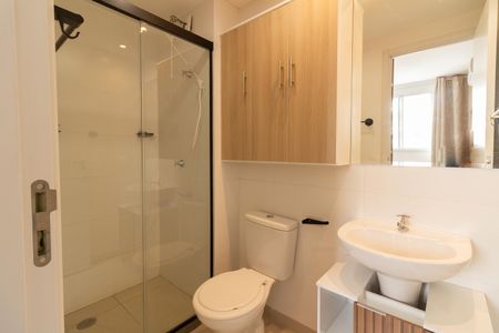 Apartamento para alugar com 23m², 1 quarto e sem vaga Apartamento para alugar com 23m², 1 quarto e sem vagaBanheiro Social