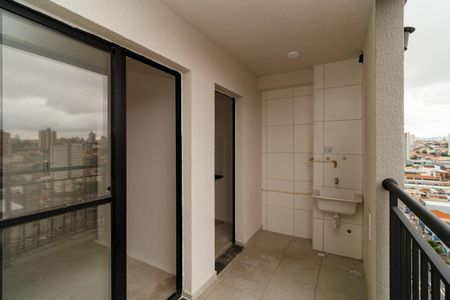 Apartamento à venda com 41m², 2 quartos e 1 vagaVaranda