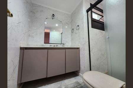 Apartamento à venda com 127m², 3 quartos e 2 vagasBanheiro da Suíte