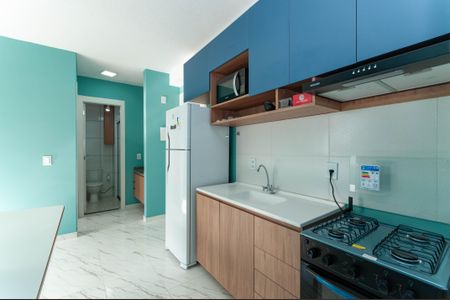 Apartamento para alugar com 35m², 2 quartos e sem vagaCozinha Americana