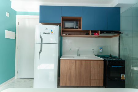 Apartamento para alugar com 35m², 2 quartos e sem vagaCozinha Americana