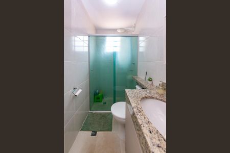 Casa de condomínio à venda com 143m², 3 quartos e 2 vagas Casa de condomínio à venda com 143m², 3 quartos e 2 vagasBanheiro da Suíte