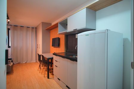 Studio à venda com 25m², 1 quarto e sem vagaCozinha