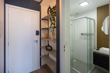 Apartamento à venda com 25m², 1 quarto e sem vaga Apartamento à venda com 25m², 1 quarto e sem vagaBanheiro