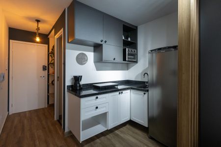 Apartamento à venda com 25m², 1 quarto e sem vaga Apartamento à venda com 25m², 1 quarto e sem vagaCozinha