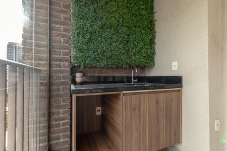 Studio para alugar com 52m², 1 quarto e 1 vaga Studio para alugar com 52m², 1 quarto e 1 vagaVaranda