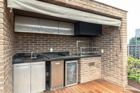 Studio para alugar com 52m², 1 quarto e 1 vaga Studio para alugar com 52m², 1 quarto e 1 vagaÁrea comum - Área Gourmet