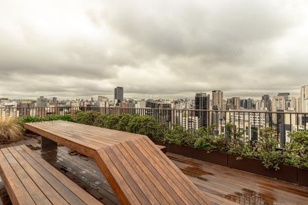 Studio para alugar com 52m², 1 quarto e 1 vaga Studio para alugar com 52m², 1 quarto e 1 vagaÁrea comum - Área Gourmet