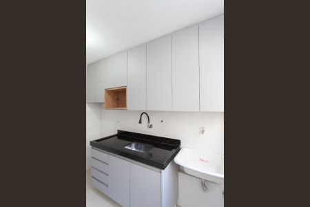 Apartamento para alugar com 46m², 2 quartos e 1 vaga Apartamento para alugar com 46m², 2 quartos e 1 vagaCozinha e Área de Serviço