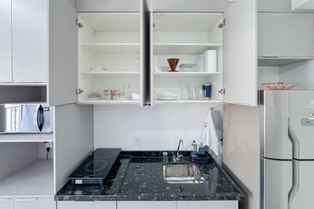Studio à venda com 23m², 1 quarto e sem vagaCozinha - Armários