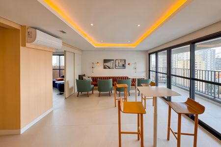 Studio à venda com 23m², 1 quarto e sem vagaÁrea comum - Salão de festas