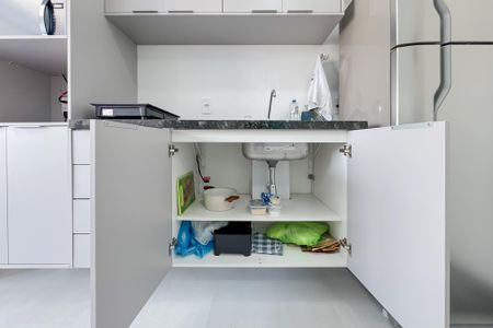 Studio à venda com 23m², 1 quarto e sem vagaCozinha - Armários