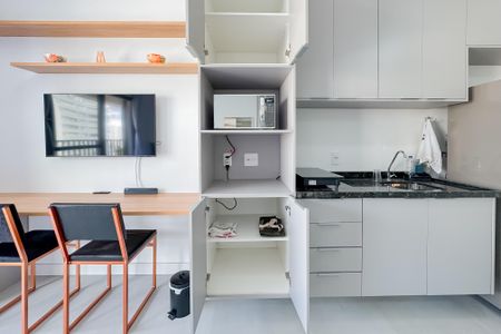 Studio à venda com 23m², 1 quarto e sem vagaCozinha - Armários