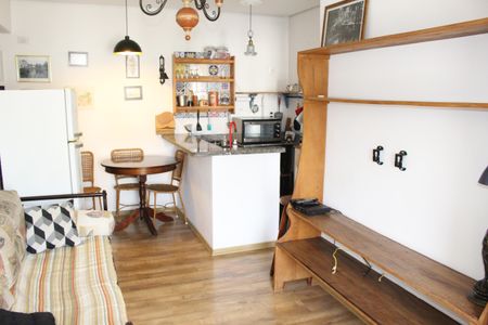 Apartamento à venda com 46m², 1 quarto e 1 vagaSala