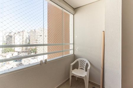 Varanda da Sala de apartamento à venda com 1 quarto, 46m² em Campos Elíseos, São Paulo