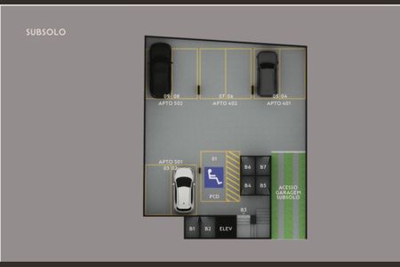 Apartamento à venda com 65m², 2 quartos e 2 vagas